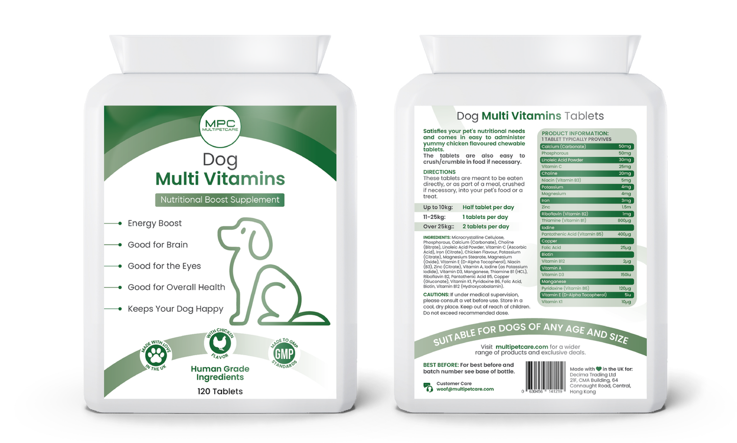 Dog Multi Vitamins